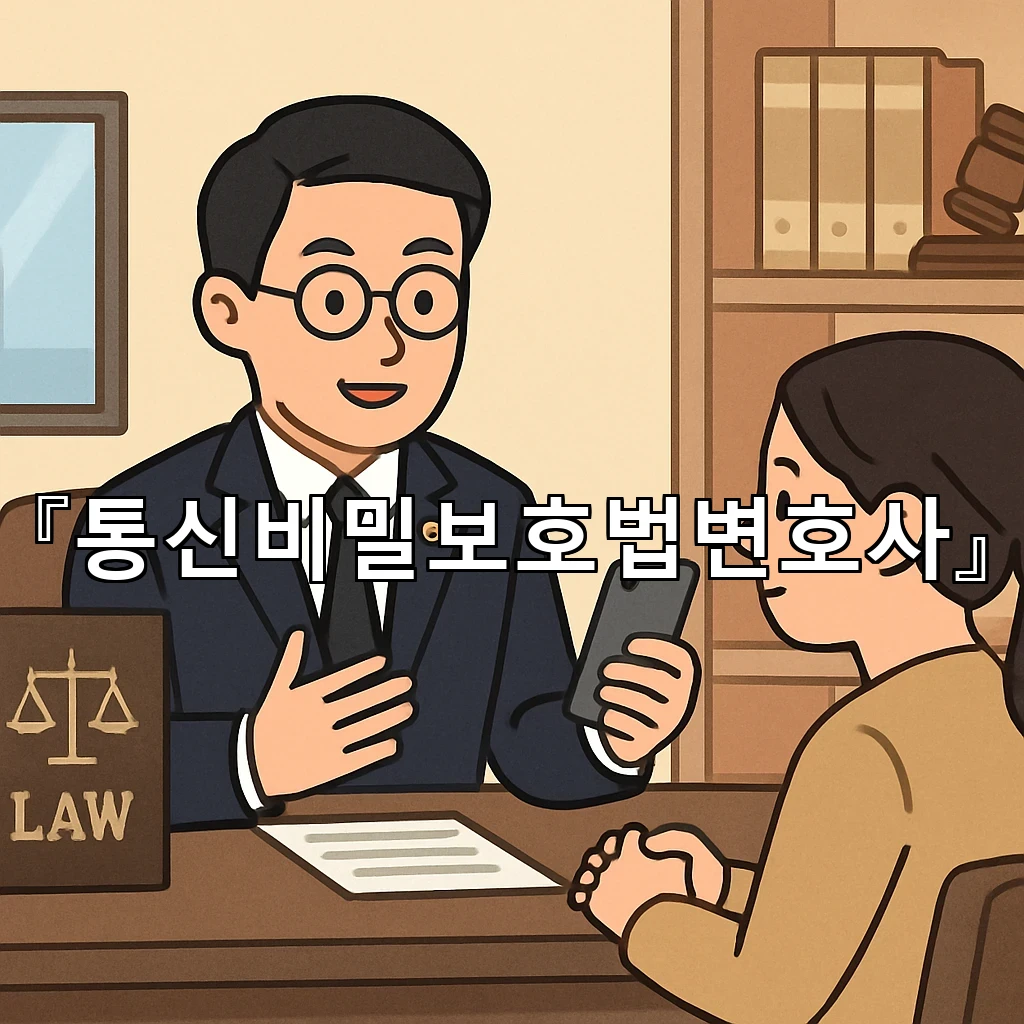 통신비밀보호법변호사 상담 전에 알아둘 기록 보존의 핵심