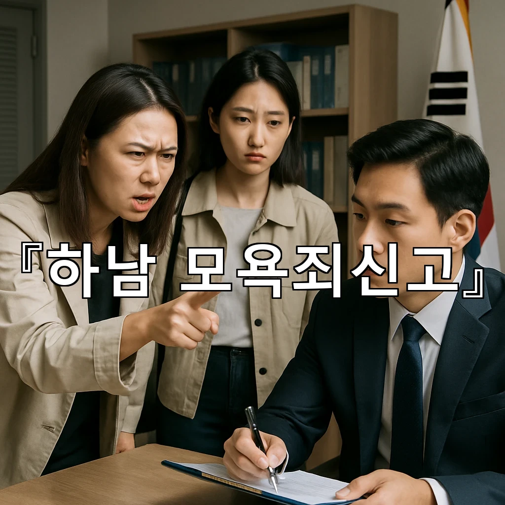 하남모욕죄신고 현장에서 바로 남기는 기록의 기준과 주의점 안내