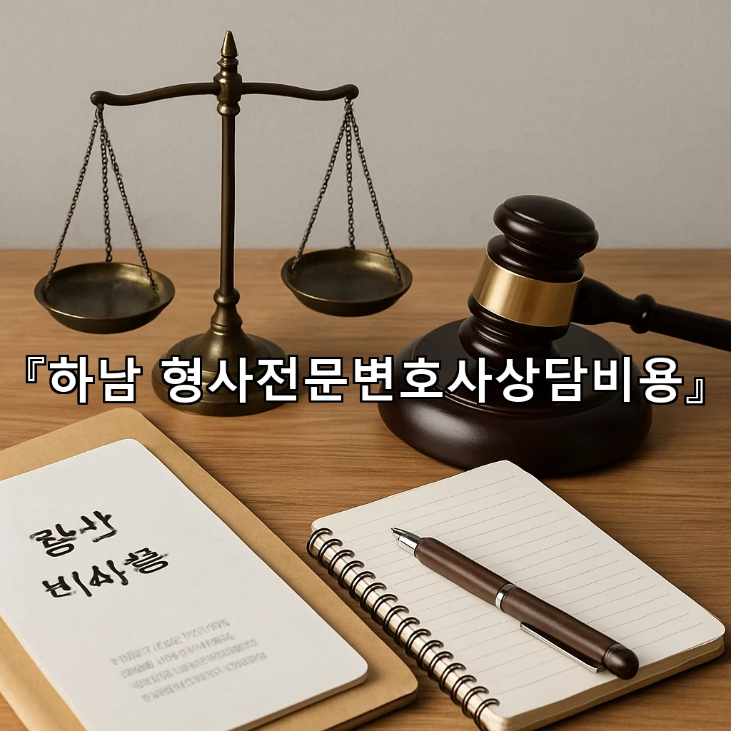 하남형사전문변호사상담비용 초기 진술이 결과를 바꾸는 순간들