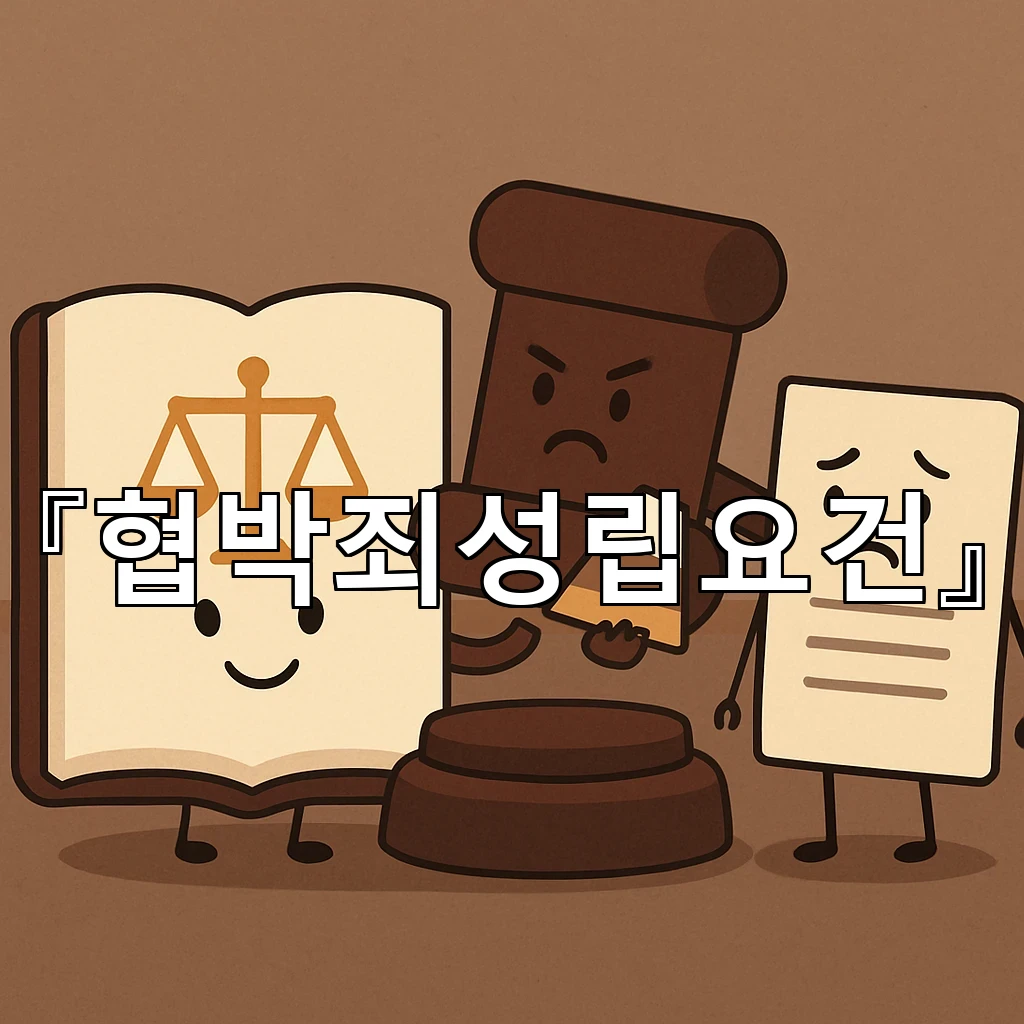 협박죄성립요건 말 한마디의 무게가 판단을 가르는 순간들