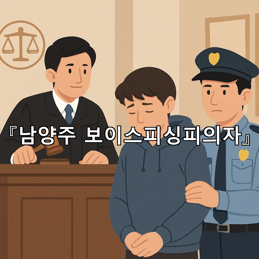 남양주 보이스피싱피의자