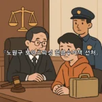 legal image 노원구 보이스피싱 현금수거책 선처 10144