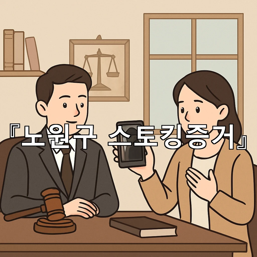노원구스토킹증거를 모으는 순간부터 달라지는 대응의 기준과 흐름
