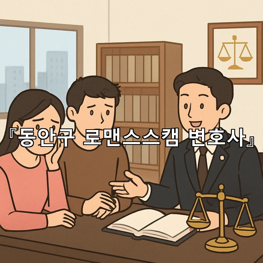 동안구 로맨스스캠 변호사