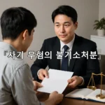 legal image 사기 무혐의 불기소처분 9656