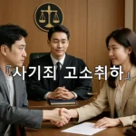 legal image 사기죄 고소취하 10489