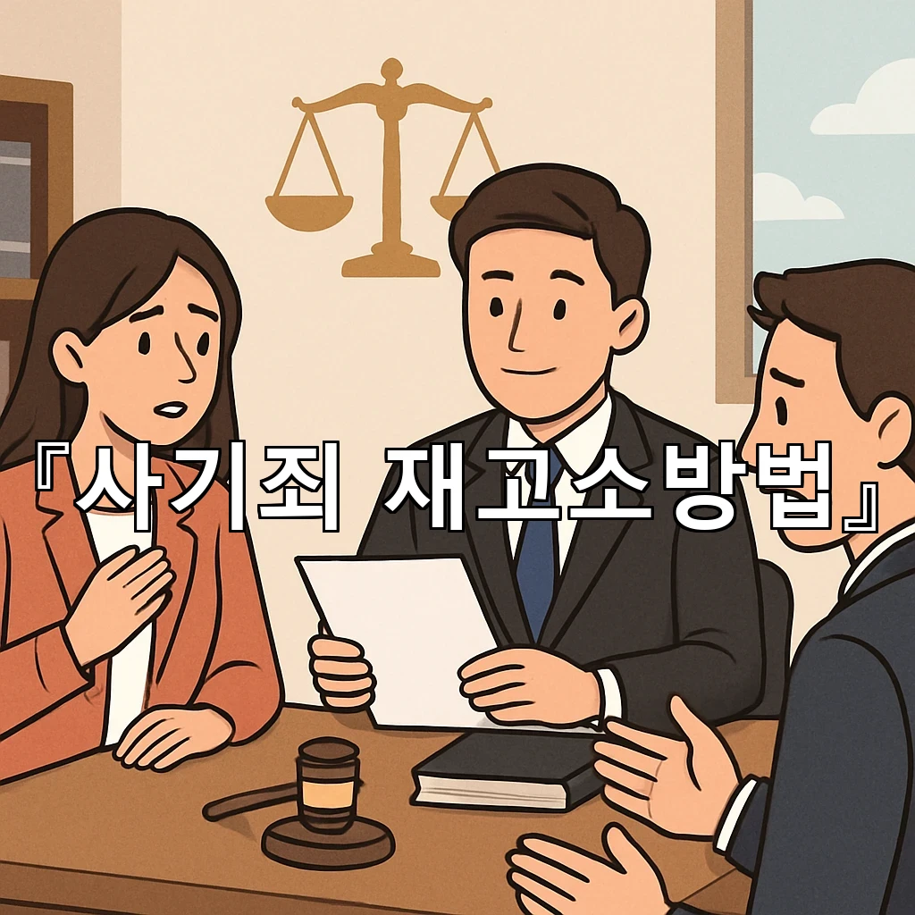 사기죄재고소방법 다시 묻기 전에 챙겨야 할 서류와 흐름