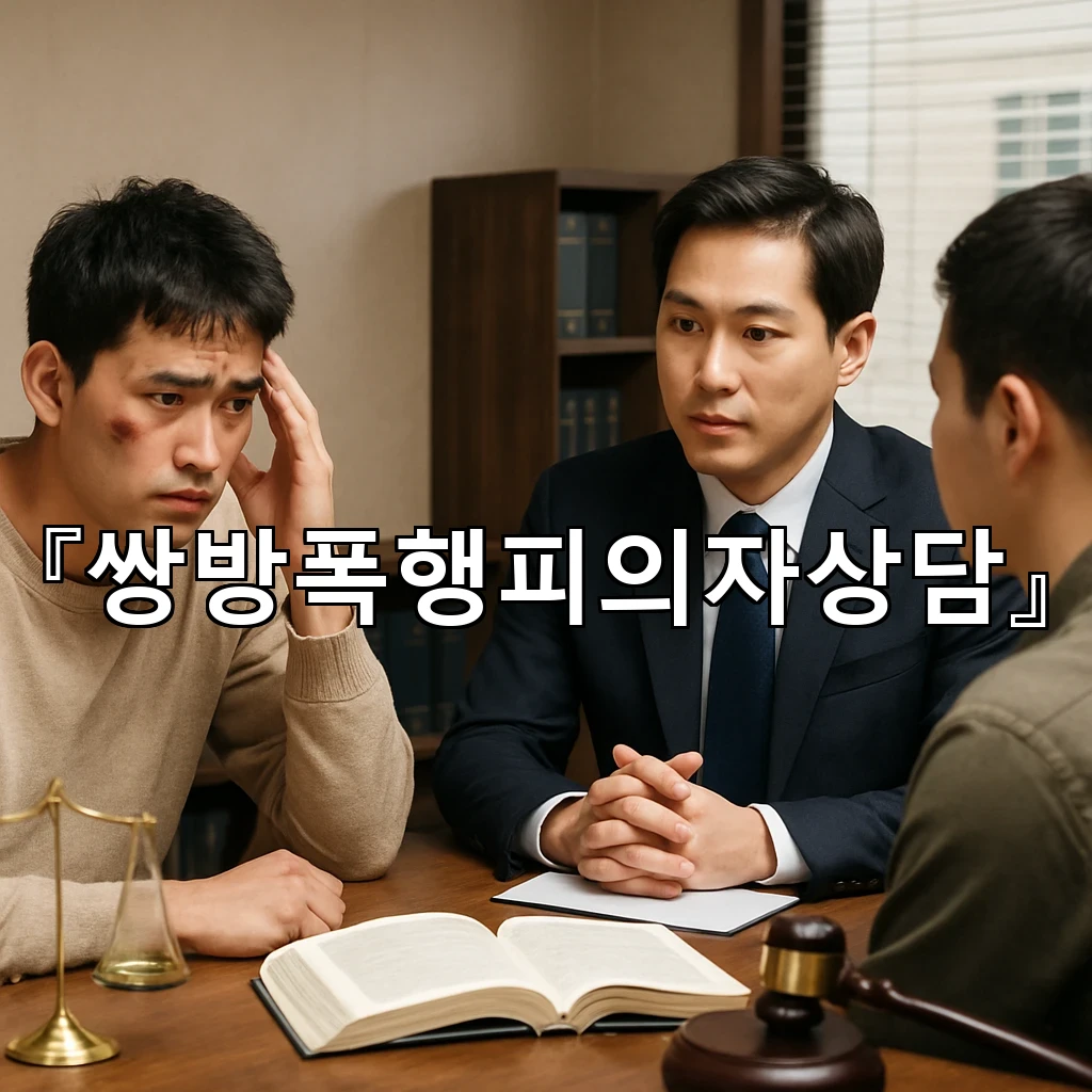 쌍방폭행피의자상담 갈등의 시작부터 정리하는 마음의 기준