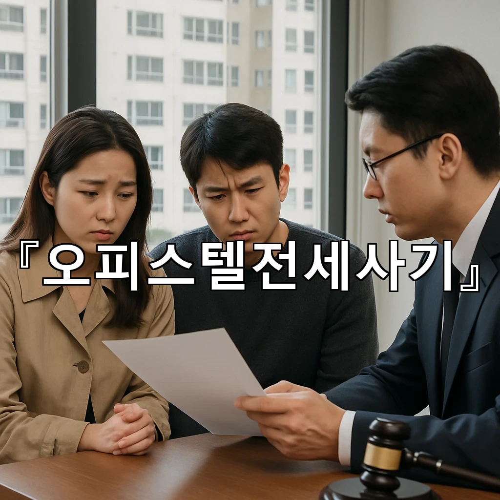 오피스텔전세사기 계약 전 살펴야 할 문서 흐름과 체크 포인트