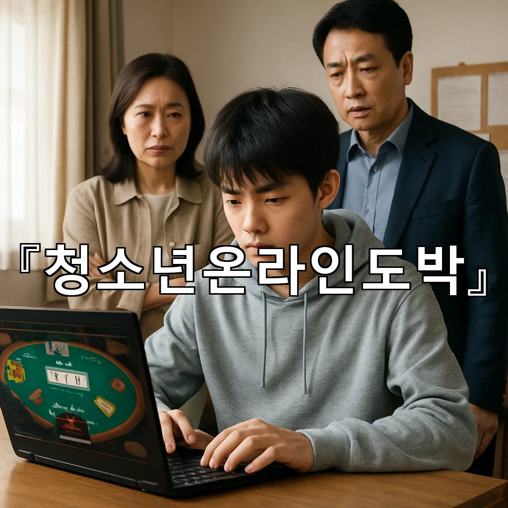 청소년온라인도박 시작 징후를 읽는 가장 현실적인 관찰 포인트