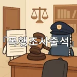 legal image 폭행조사출석 9906