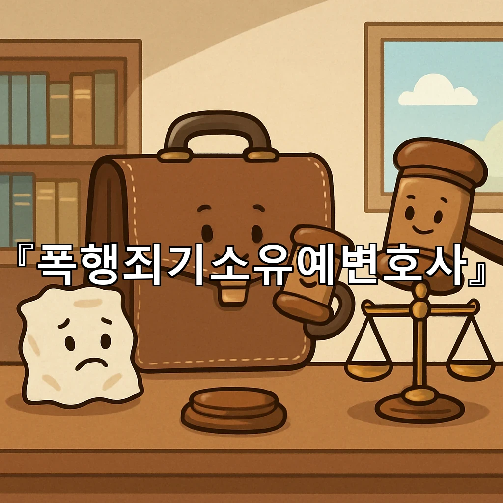 폭행죄기소유예변호사 조사가 앞당겨질 때 기억해야 할 핵심 정리