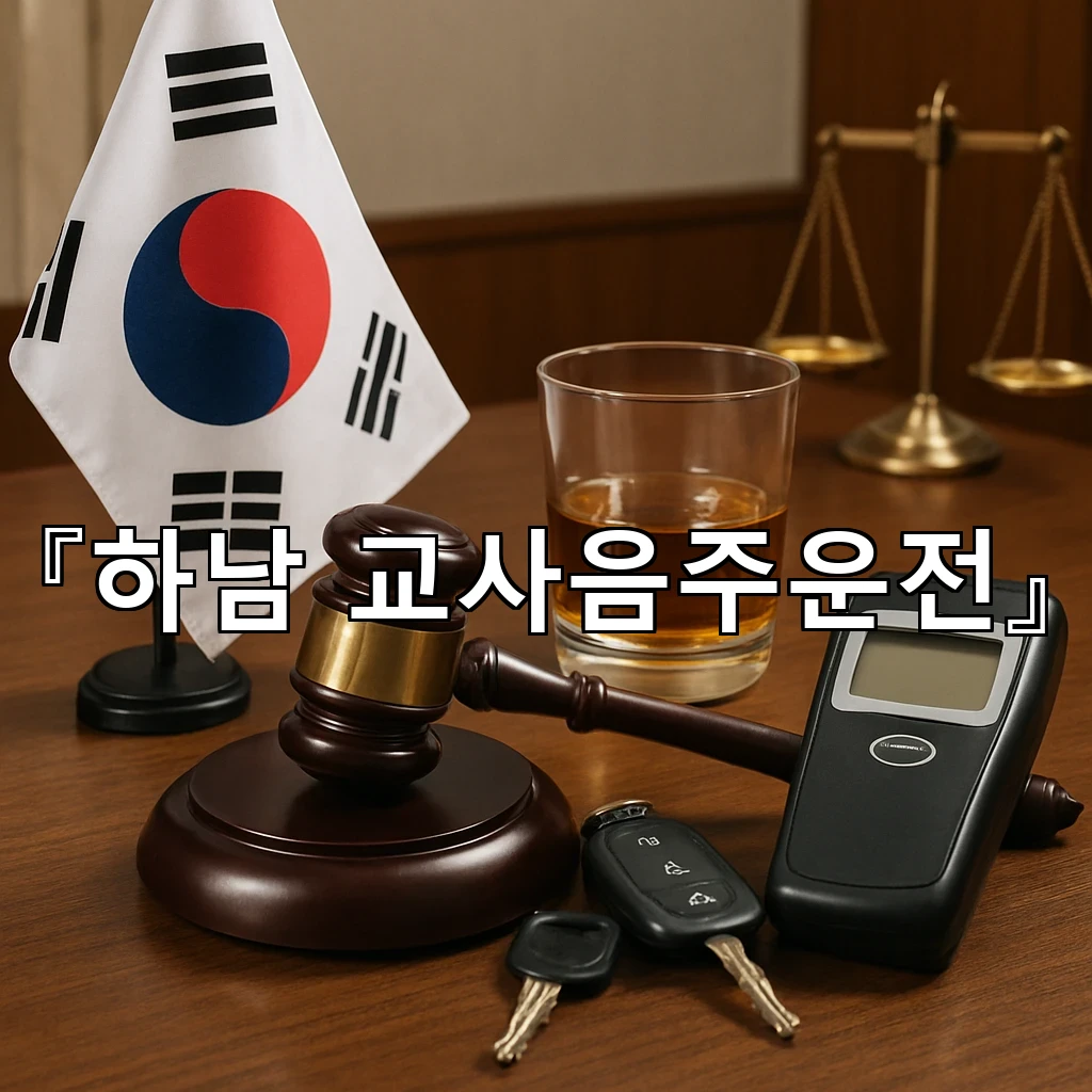 하남교사음주운전 논란이 남긴 공백과 학생 보호 체계의 재점검