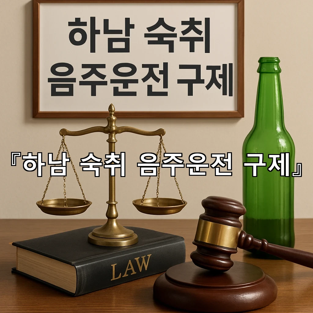 하남숙취음주운전구제 아침 뒤늦은 판단이 만드는 갈림길 정리