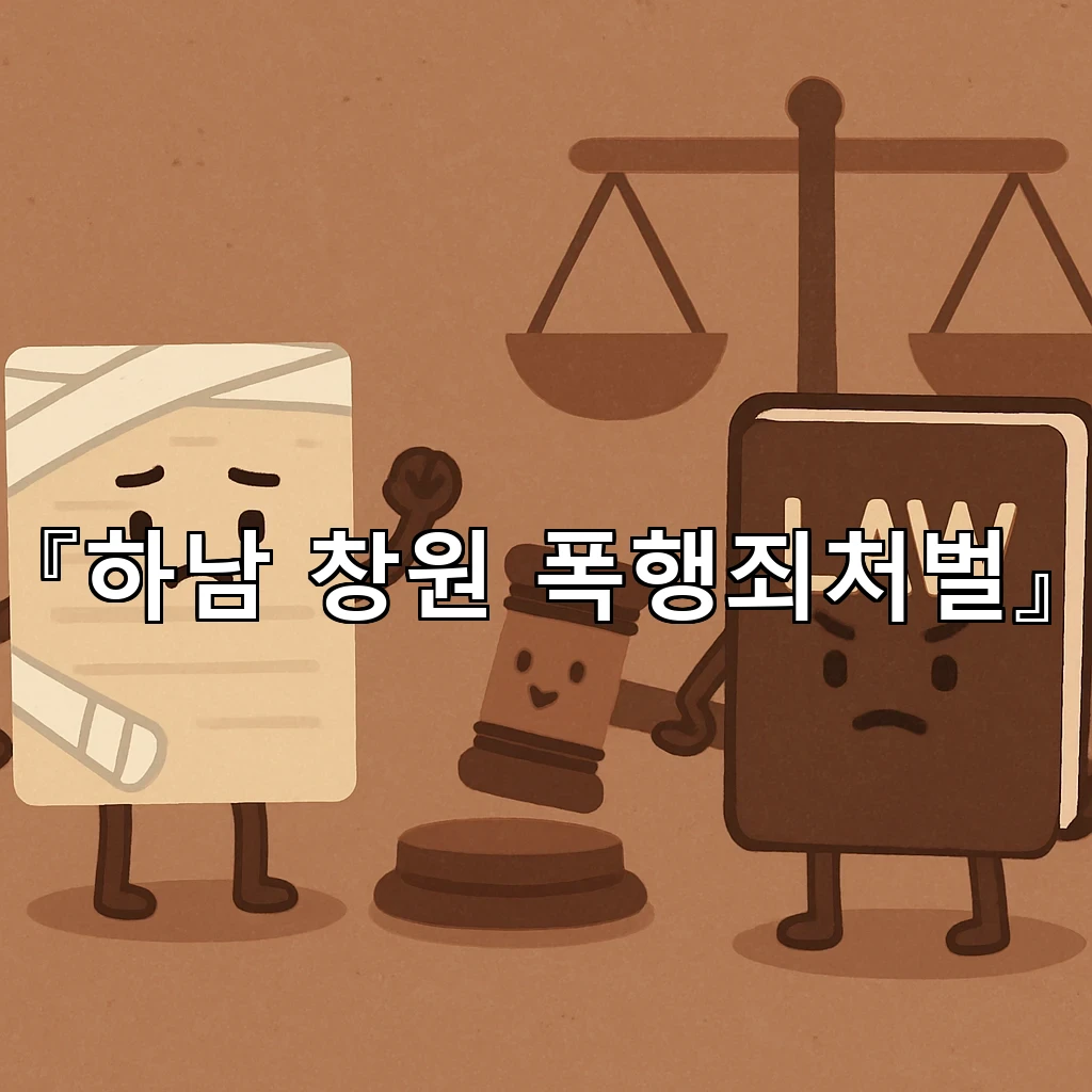하남창원폭행죄처벌 사건의 흐름을 읽는 첫 대응의 기준과 판단