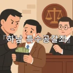 legal image 하남 특수공갈죄 10238
