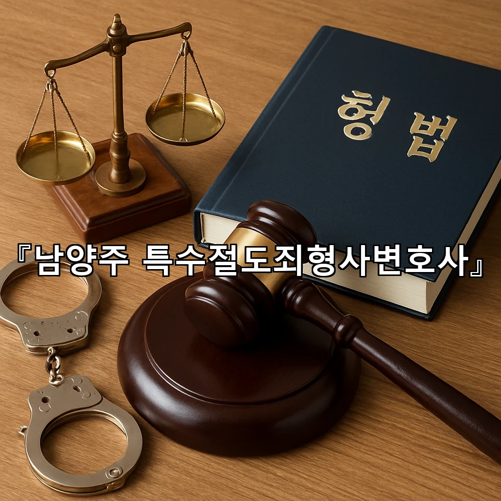 남양주 특수절도죄형사변호사