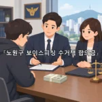 legal image 노원구 보이스피싱 수거책 합의금 12183