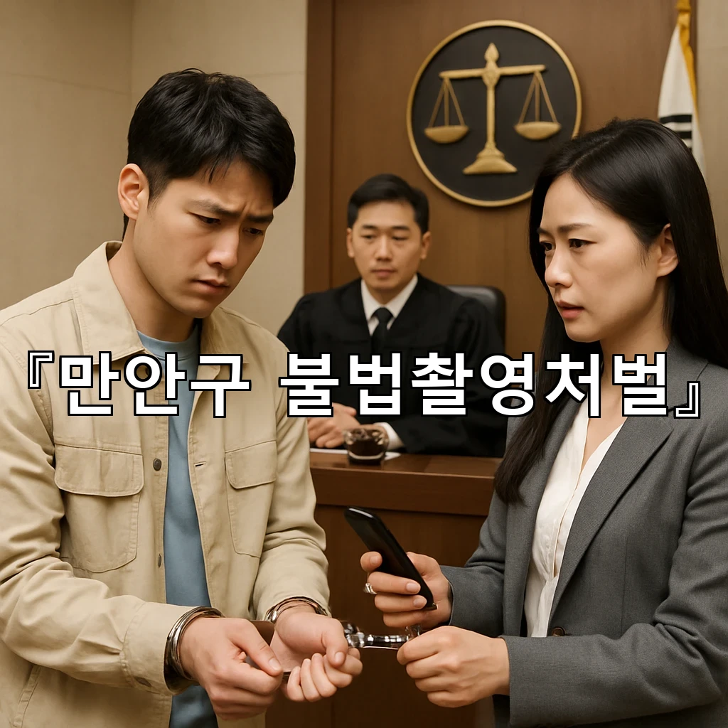 만안구불법촬영처벌 초동 대응이 결과를 가르는 이유를 짚어보기
