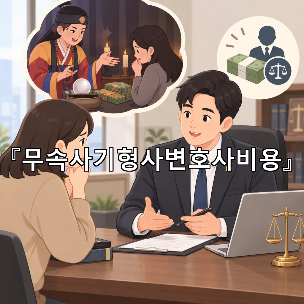 무속사기형사변호사비용 사건 흐름을 따라가며 달라지는 대응의 결