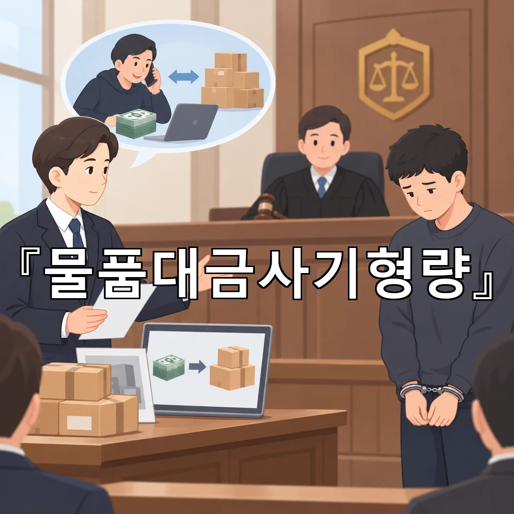 물품대금사기형량 수사 초기부터 확인해야 할 쟁점과 실무 흐름
