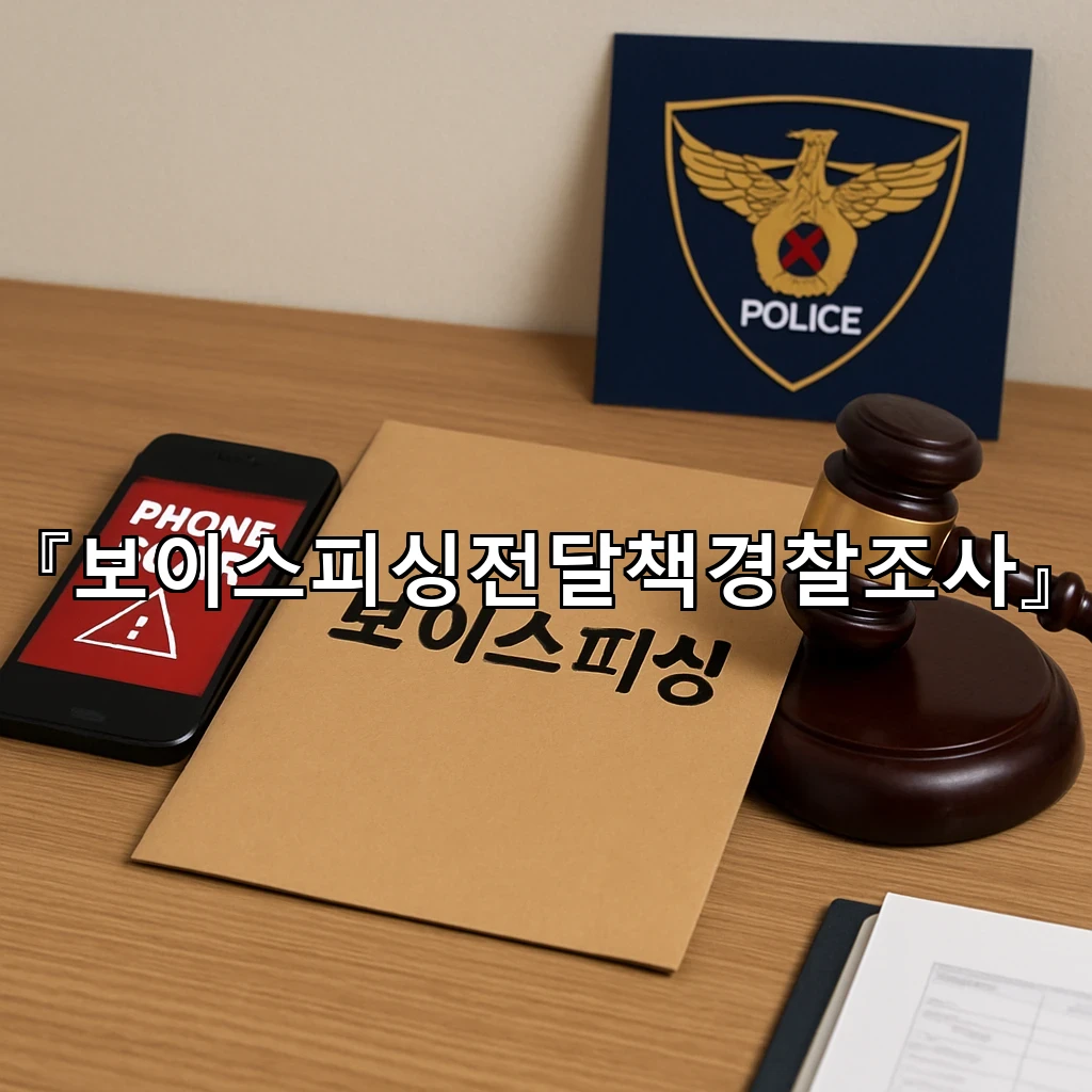 보이스피싱전달책경찰조사에서 자주 놓치는 사실관계와 준비의 순서