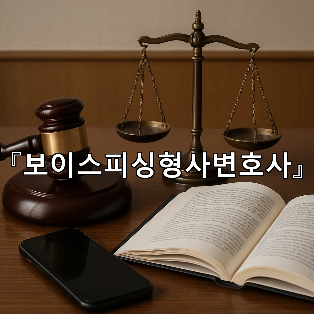 보이스피싱형사변호사 수사 흐름을 읽는 첫 대응의 기준과 대비
