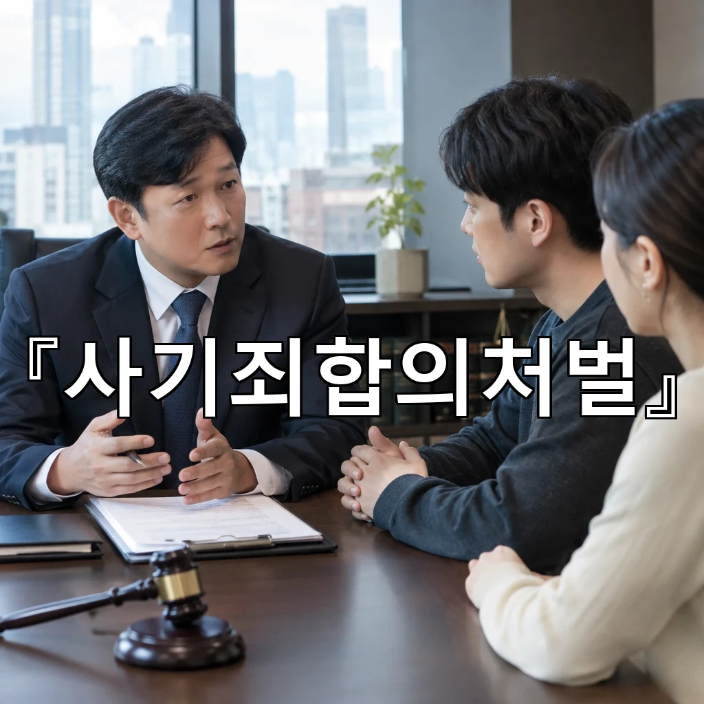 사기죄합의처벌 수사 초기부터 달라지는 대응의 흐름과 핵심 정리