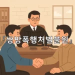 legal image 쌍방폭행처벌불원 11093