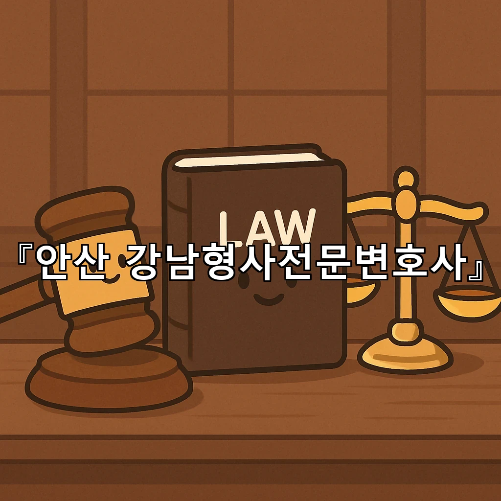 안산강남형사전문변호사 수사 흐름을 읽어내는 첫 대응 전략 안내