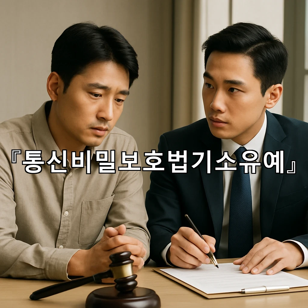 통신비밀보호법기소유예 기록이 남은 상황에서 차분히 살펴볼 지점