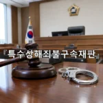 legal image 특수상해죄불구속재판 12263