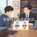 legal image 폭행사건수임료비교 12053