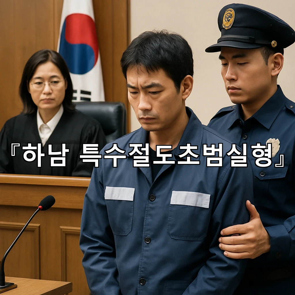 하남특수절도초범실형 선처를 가르는 사실관계와 초기 진술의 무게
